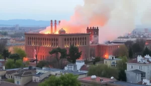 Incendio en fábrica de Alcalá provoca columna de humo en Sevilla out-0-181