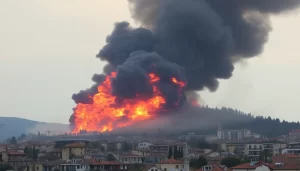 Explosiones del gran incendio en Alcalá de Guadaíra out-0-200
