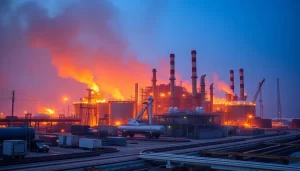 Retenciones en A-8028 por incendio en fábrica de productos químicos out-0-203