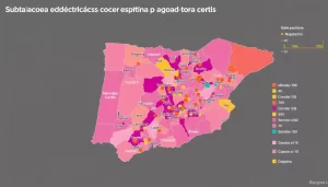 Subestaciones eléctricas en la provincia de Sevilla: 95 ubicaciones out-0-300