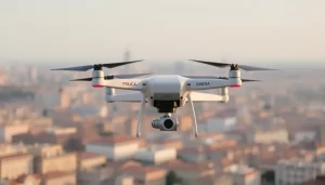 Drones de la Policía Nacional vigilan Sevilla durante Cumbre ONU out-0-1060