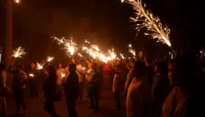 Vecinos de Palmete protestan por cortes de luz prolongados out-0-931